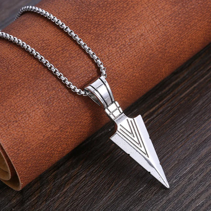 Small Arrow Pendant Necklace