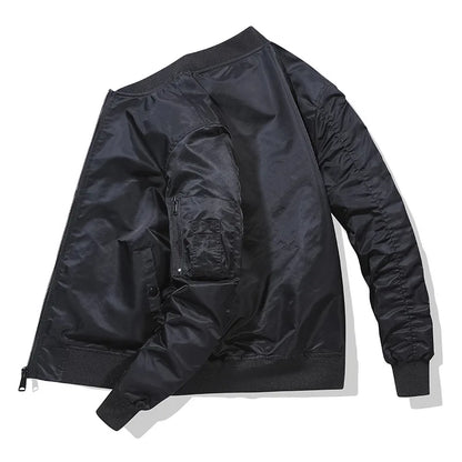 Men’s Minimalist Bomber Jacket