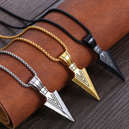 Small Arrow Pendant Necklace