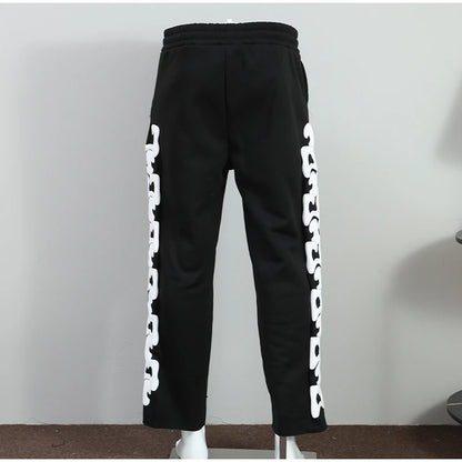 Y2k Street Printed Flared Pants Unisex