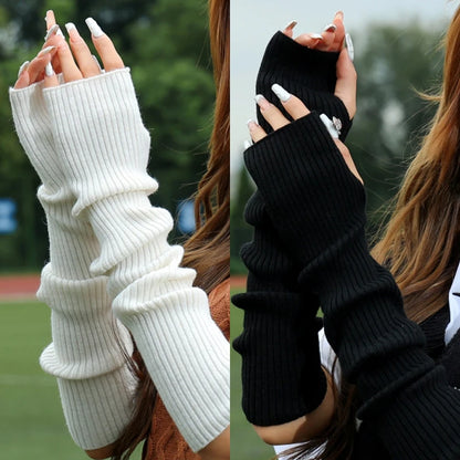 Women’s Knitted Arm Warmer Fingerless