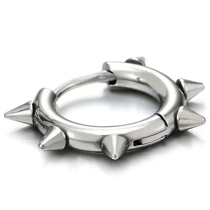 Stainless Steel Spike Hoop