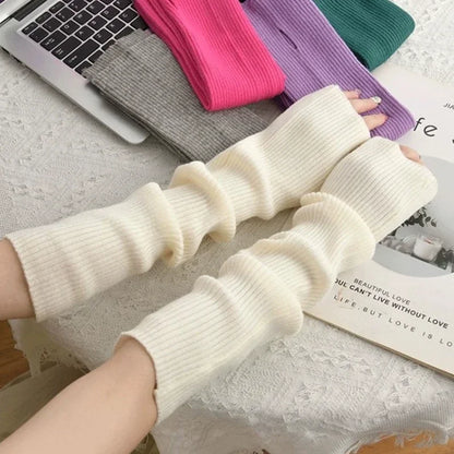 Women’s Knitted Arm Warmer Fingerless